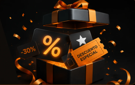 Caja de regalos con descuentos y promociones exclusivas de los patrocinadores
